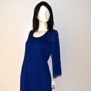 NEW Ronni Nicole Size 12 Navy Blue Dress